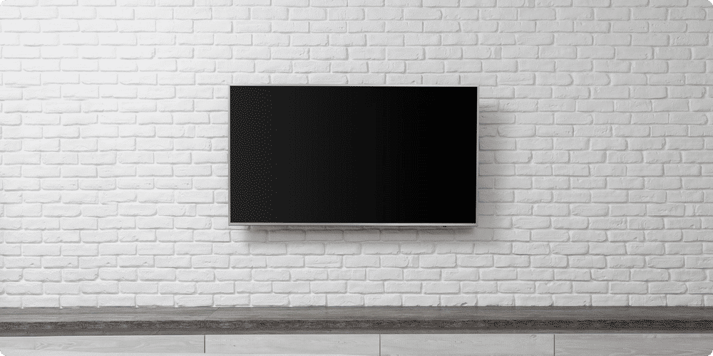 Utilisation de supports TV autoportants